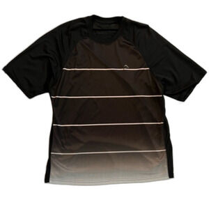 Head Short Sleeve Shirt Gray and black